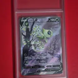 Pokemon Celebi V Full Art Ultra Rare Holo 245/264 Fusion Strike Card - Image 2