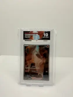 PSA 10 Charmander 168/165 AR SV2A Japanese 151 AR 2023 Pokemon Card - Image 1