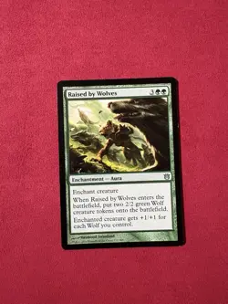 Raised By Wolves - Born Of The Gods - Magic The Gathering MTG - Image 1