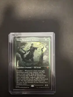 Nissa, Resurgent Animist (Foil Etched) March of the Machine: The Aftermath Foil - Image 1