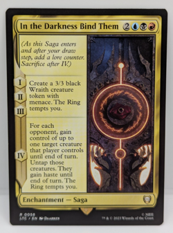 In the Darkness Bind Them Commander: the Lord of the Rings MTG - Image 1