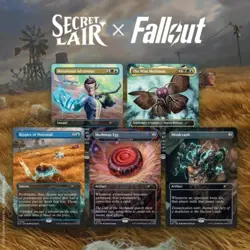 MTG Secret Lair x Fallout®: RAD NON-FOIL EDITION SEALED In Hand FREE SHIP - Image 1