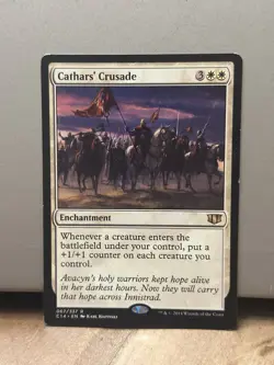 MtG Magic the Gathering Cathars' Cr sade - Image 1