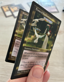 Femeref Enchantress X2 Visions MTG Near Mint—Vintage Magic The Gathering - Image 4