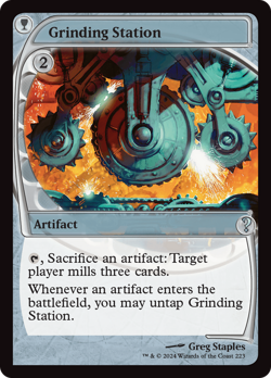Grinding Station (Future Sight) [Mystery Booster 2] Magic MTG - Image 1