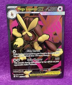 ✨Mega Lopunny ex 115/094 Phantasmal Flames Full Art Holo Pokemon TCG✨ - Image 2