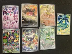 Pokemon- Cute Illustration Rare Lot Of 7 - Image 1