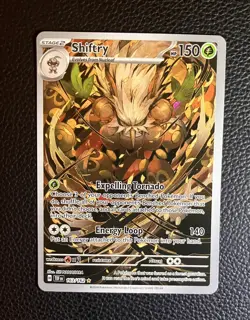 Shiftry 163/162 Illustration Rare Holo S&V Temporal Forces Pokemon TCG - Image 1