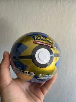 Pokemon TCG Sealed Pokeball Tin D21 Sun & Moon (Quick Ball) - Image 1