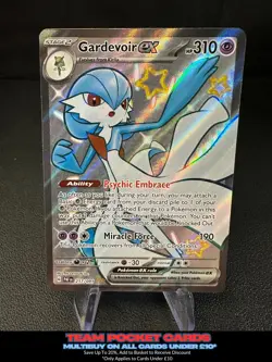 Gardevoir Ex 217/091, Paldean Fates, Pokemon, NM - Image 1