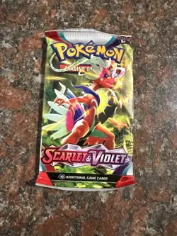 Lot Of 4 Pokemon TCG Scarlet and Violet Base Set Booster Packs New and Sealed - Image 2