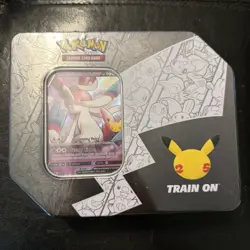 Pokemon TCG Celebrations Dark Sylveon V Large Tin 25th Factory Sealed - Image 1