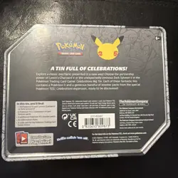 Pokemon TCG Celebrations Dark Sylveon V Large Tin 25th Factory Sealed - Image 2