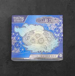 Pokemon TCG Stellar Crown Elite Trainer Box Brand New Sealed - Image 1