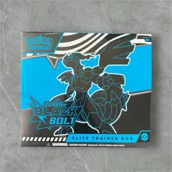 Pokemon TCG Black Bolt ETB Elite Trainer Box Brand New Sealed - Image 1