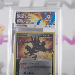 Greninja Gold Star SWSH144 Black Star Promo 2021 Celebrations ACE 9 Pokemon TCG - Image 5