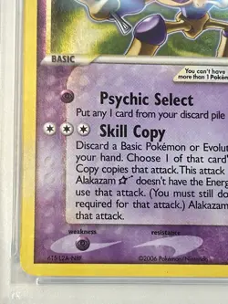 Alakazam Gold Star PSA 3 Pokemon Ex Crystal Guardians #99 Rare 🔥 - Image 5