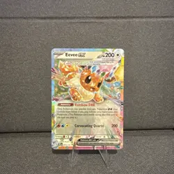Pokemon TCG Pokemon Eevee Ex 075/131 Prismatic Evolutions Double Rare Holo - Image 1