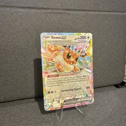Pokemon TCG Pokemon Eevee Ex 075/131 Prismatic Evolutions Double Rare Holo - Image 3