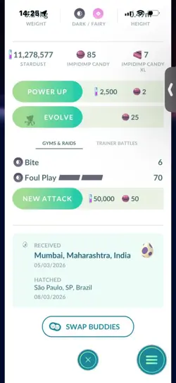 Pokemon Go Shiny Impidimp - Image 2