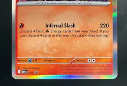 Ceruledge Pokemon Phantasmal Flames Staff Promo #014 - Image 4