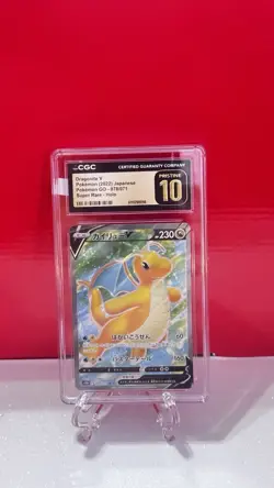 Dragonite V 078/071 S10b Pokemon GO CGC Pristine 10 Super Rare Holo Japanese - Image 1