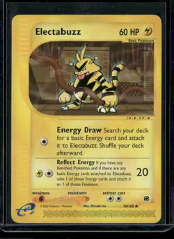 Pokemon Expedition 076/165 Electabuzz Non Holo - LP - Image 1