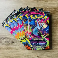 Pokemon Tcg English Phantasmal Flames Booster Packs x6 New Sealed Mint (2) - Image 1