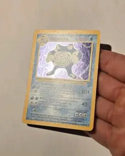 Pokemon Poliwrath 15/130 Base Set 2 Holo Rare MP - Image 4