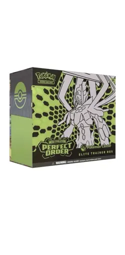 Mega Evolution Perfect Order Pokemon Center Exclusive Elite Trainer Box ETB - Image 1