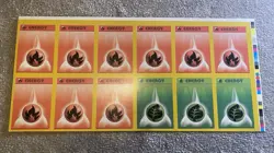 Pokemon Cropped Uncut Sheet #10 - Image 1