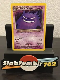 2000 Pokemon Neo Destiny Dark Gengar Holo 6/105 HP Vintage WOTC - Image 1
