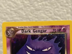 2000 Pokemon Neo Destiny Dark Gengar Holo 6/105 HP Vintage WOTC - Image 3
