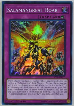 Salamangreat Roar - SDSB-EN033 - Super Rare - 1st Edition Yugioh Structure De - Image 1