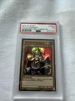 Yugioh! Celtic Guardian - LCYW-EN003 - Super Rare - Unlimited Edition PSA 7 - Image 1