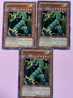 Yugioh Thunder Dragon RP01-EN040 Common x3 (NM) 2020 reprint - Image 2