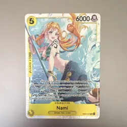 One Piece Card Game Nami Super Rare SR EB03-053 Heroines - Image 1