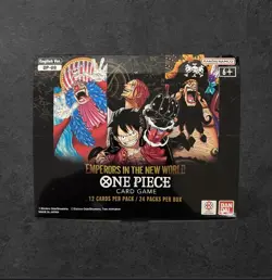One Piece TCG OP-09 Emperors in the New World Booster Box - Brand New - Unsealed - Image 1