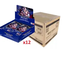 One Piece OP14-EB04 The Azure Sea's Seven English 12 Booster Box Case Sealed 12X - Image 1