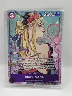 One Piece Tcg Black Maria Illustration Box Vol.2 OP08-074 Promo Foil Sealed - Image 1