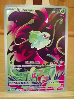 Bulbasaur 133/132 Mega Evolution Pokemon Card Rare Holo - Image 1
