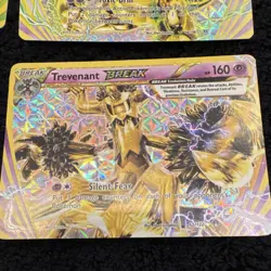 Pokemon Chesnaught, Nidoking, Bronzong & Trevenant BREAK Holo Card Lot 4 Cards … - Image 2