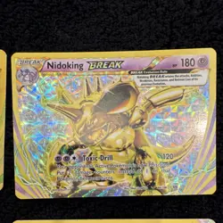 Pokemon Chesnaught, Nidoking, Bronzong & Trevenant BREAK Holo Card Lot 4 Cards … - Image 5