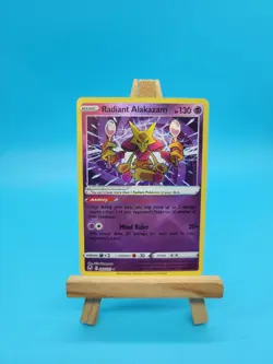 Radiant Alakazam 059/195 Pokemon Card - Swsh12: Silver Tempest - NM - Image 1