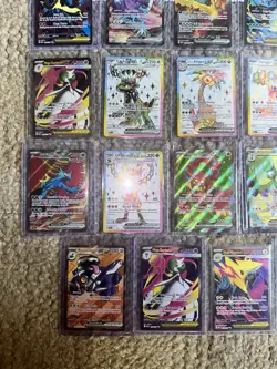 Pokemon Hyper Rare Full Art Card Lot TCG Cards Mega Evolution Scarlet & Violet - Image 4