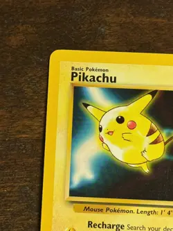 1999 Pokemon Pikachu #4 WOTC Black Star Promo Movie LP Vintage Card - Image 2