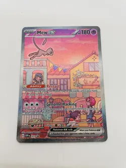 Pokemon Mew ex - 053 SV: Scarlet & Violet Promo Cards Promo NM - Image 1