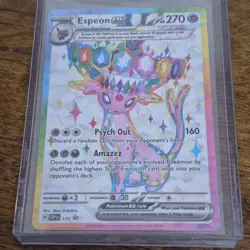 Pokemon Espeon ex SVP175 Sv: Scarlet & Violet Promo Cards Full Art Holo Promo - Image 1