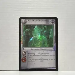 Decipher Dead Man of Dunharrow Companion Holo Trading Card 10C27 - Image 1