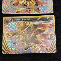 Pokemon Talonflame, Starmie, Delphox & Zoroark BREAK Holo Card Lot 4 English - Image 2